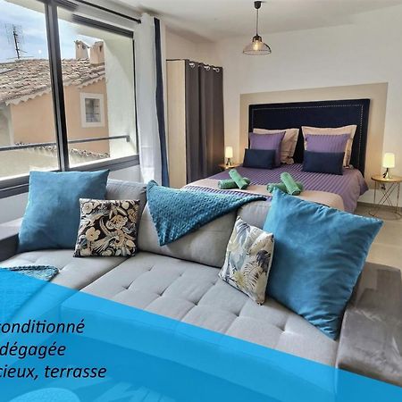 Spacieux, Terrasse, Vue Imprenable Moustiers #6 외부 사진